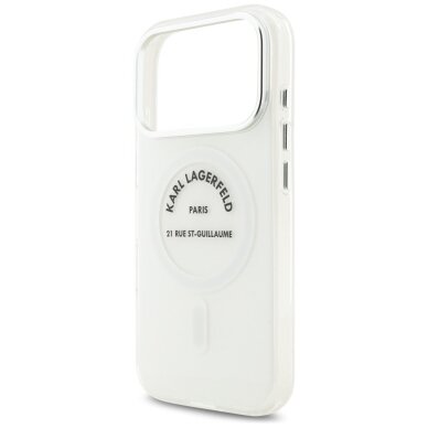 iPhone 17 Pro Karl Lagerfeld IML Karl RSG Logo MagSafe dėklas – skaidrus 5 iPhone 17 Pro Karl Lagerfeld IML Karl RSG Logo MagSafe dėklas – skaidrus 5
