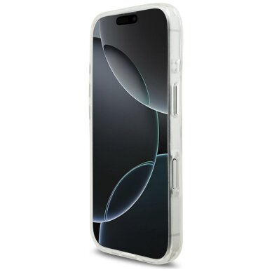 iPhone 17 Karl Lagerfeld IML Karl RSG Logo MagSafe dėklas – skaidrus 4