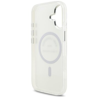 iPhone 17 Karl Lagerfeld IML Karl RSG Logo MagSafe dėklas – skaidrus 6