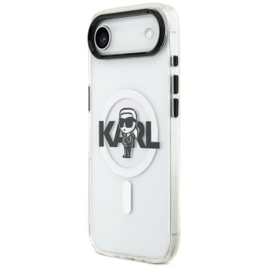 iPhone Air Karl Lagerfeld IML Karl Sketch Logo MagSafe dėklas – skaidrus 1
