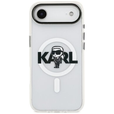 iPhone Air Karl Lagerfeld IML Karl Sketch Logo MagSafe dėklas – skaidrus 2