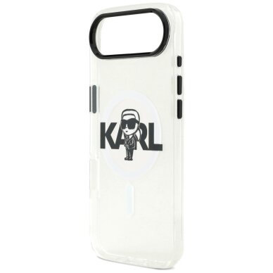 iPhone Air Karl Lagerfeld IML Karl Sketch Logo MagSafe dėklas – skaidrus 5