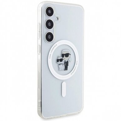 Karl Lagerfeld IML Karl Choupette MagSafe dėklas Samsung Galaxy S24 - Permatomas 3 Karl Lagerfeld IML Karl Choupette MagSafe dėklas Samsung Galaxy S24 - Permatomas 3