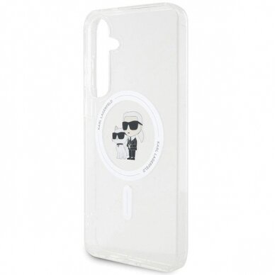 Karl Lagerfeld IML Karl Choupette MagSafe dėklas Samsung Galaxy S24 - Permatomas 5 Karl Lagerfeld IML Karl Choupette MagSafe dėklas Samsung Galaxy S24 - Permatomas 5