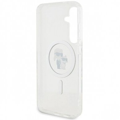 Karl Lagerfeld IML Karl Choupette MagSafe dėklas Samsung Galaxy S24 - Permatomas 6 Karl Lagerfeld IML Karl Choupette MagSafe dėklas Samsung Galaxy S24 - Permatomas 6