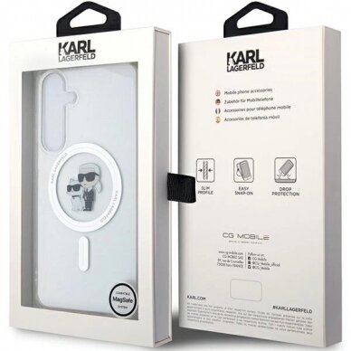 Karl Lagerfeld IML Karl Choupette MagSafe dėklas Samsung Galaxy S24 - Permatomas 7 Karl Lagerfeld IML Karl Choupette MagSafe dėklas Samsung Galaxy S24 - Permatomas 7