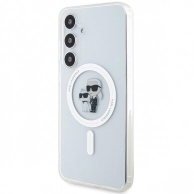 Karl Lagerfeld IML Karl Choupette MagSafe dėklas Samsung Galaxy S24 - Permatomas 1 Karl Lagerfeld IML Karl Choupette MagSafe dėklas Samsung Galaxy S24 - Permatomas 1