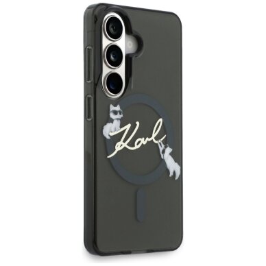 Samsung Galaxy S26 Plus Karl Lagerfeld IML KC Script MagSafe dėklas – juodas 3 Samsung Galaxy S26 Plus Karl Lagerfeld IML KC Script MagSafe dėklas – juodas 3