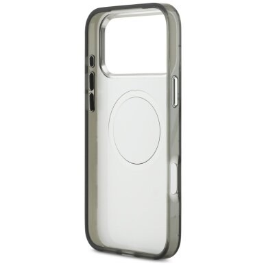 iPhone 17 Pro Max Karl Lagerfeld IML KL Monogram MagSafe dėklas – juodas 6