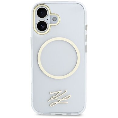 iPhone 17 Karl Lagerfeld IML KL Script Logo MagSafe dėklas – skaidrus 2 iPhone 17 Karl Lagerfeld IML KL Script Logo MagSafe dėklas – skaidrus 2
