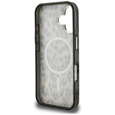 iPhone 16 dėklas Karl Lagerfeld IML Leopard Pattern, MagSafe – rudas 6