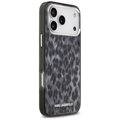 iPhone 17 Pro Max dėklas Karl Lagerfeld IML Leopard Pattern, MagSafe – juodas 3 iPhone 17 Pro Max dėklas Karl Lagerfeld IML Leopard Pattern, MagSafe – juodas 3