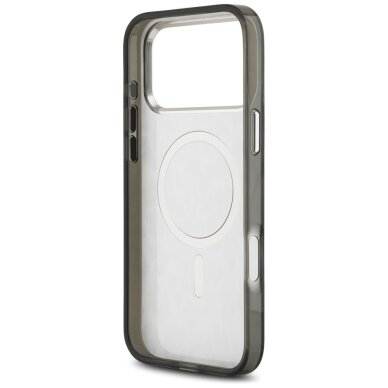 iPhone 17 Pro Max dėklas Karl Lagerfeld IML Leopard Pattern, MagSafe – juodas 6