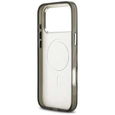 iPhone 17 Pro Max Karl Lagerfeld IML Leopard Pattern MagSafe dėklas – rudas 6