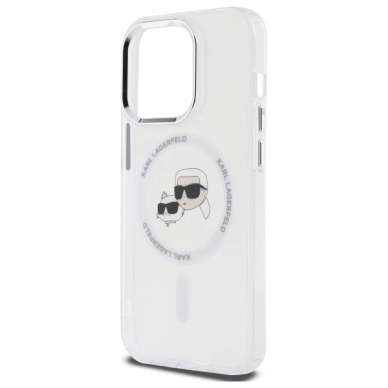 iPhone 14 Pro Max – Karl Lagerfeld IML Metal Karl & Choupette Head MagSafe dėklas - Baltas 5 iPhone 14 Pro Max – Karl Lagerfeld IML Metal Karl & Choupette Head MagSafe dėklas - Baltas 5