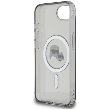 iPhone 16e – Karl Lagerfeld IML Metal Karl & Choupette Heads MagSafe dėklas - Juodas 6 iPhone 16e – Karl Lagerfeld IML Metal Karl & Choupette Heads MagSafe dėklas - Juodas 6