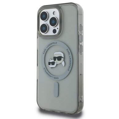 iPhone 16 Pro Max Karl Lagerfeld IML Metal Karl & Choupette Head MagSafe dėklas – juodas 1 iPhone 16 Pro Max Karl Lagerfeld IML Metal Karl & Choupette Head MagSafe dėklas – juodas 1