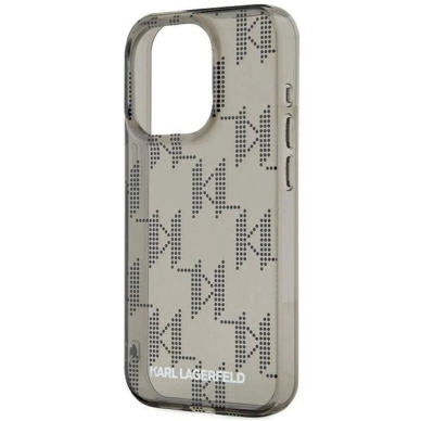 Karl Lagerfeld IML Mono KL Pattern Cord dėklas iPhone 15 Pro - Juodas 4 Karl Lagerfeld IML Mono KL Pattern Cord dėklas iPhone 15 Pro - Juodas 4