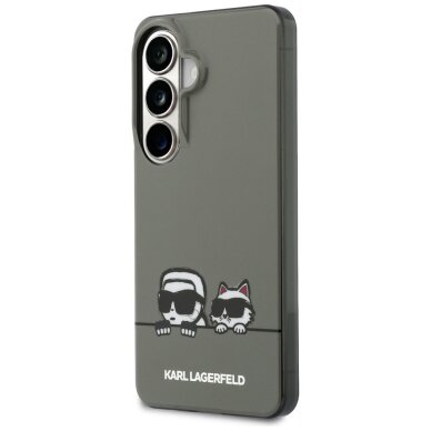 Samsung Galaxy S26 Karl Lagerfeld IML Peekaboo Karl & Choupette MagSafe dėklas – juodas 1 Samsung Galaxy S26 Karl Lagerfeld IML Peekaboo Karl & Choupette MagSafe dėklas – juodas 1
