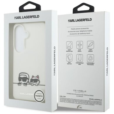 Samsung Galaxy S26 Plus Karl Lagerfeld IML Peekaboo Karl & Choupette MagSafe dėklas – skaidrus 6 Samsung Galaxy S26 Plus Karl Lagerfeld IML Peekaboo Karl & Choupette MagSafe dėklas – skaidrus 6
