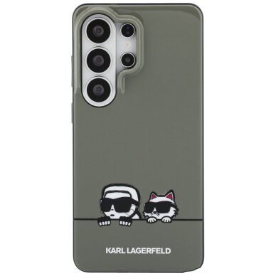 Samsung Galaxy S26 Ultra Karl Lagerfeld IML Peekaboo Karl & Choupette MagSafe dėklas – juodas 2 Samsung Galaxy S26 Ultra Karl Lagerfeld IML Peekaboo Karl & Choupette MagSafe dėklas – juodas 2