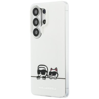 Samsung Galaxy S26 Ultra Karl Lagerfeld IML Peekaboo Karl & Choupette MagSafe dėklas – skaidrus 1 Samsung Galaxy S26 Ultra Karl Lagerfeld IML Peekaboo Karl & Choupette MagSafe dėklas – skaidrus 1