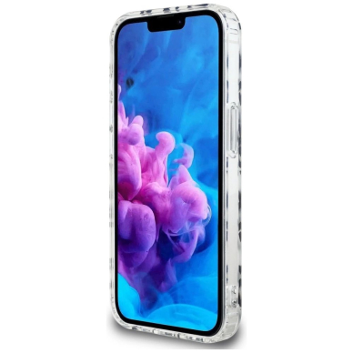 iPhone 16e – Karl Lagerfeld IML Repeat Logo dėklas - Auksinis 4
