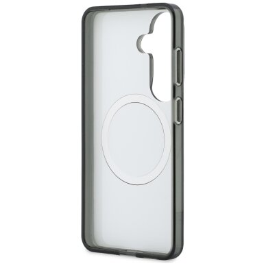 Samsung Galaxy S26 Karl Lagerfeld IML Repeated Choupette MagSafe dėklas – juodas 6