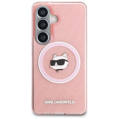 Samsung Galaxy S26 Plus Karl Lagerfeld IML Repeated Choupette MagSafe dėklas – rožinis 2 Samsung Galaxy S26 Plus Karl Lagerfeld IML Repeated Choupette MagSafe dėklas – rožinis 2