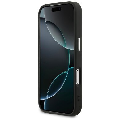 iPhone 17 Pro Max Karl Lagerfeld K Head Point Logo MagSafe dėklas – juodas 4