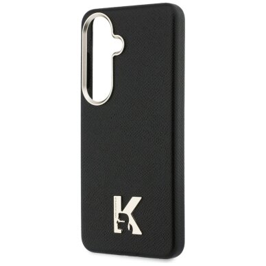 Samsung Galaxy S26 Karl Lagerfeld K Metal Logo MagSafe dėklas – juodas 5