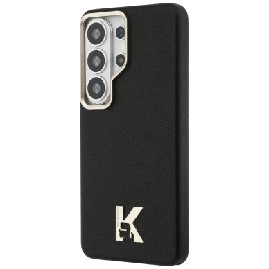 Samsung Galaxy S26 Ultra Karl Lagerfeld K Metal Logo MagSafe dėklas – juodas 1 Samsung Galaxy S26 Ultra Karl Lagerfeld K Metal Logo MagSafe dėklas – juodas 1