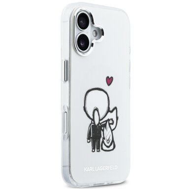 iPhone 17 Karl Lagerfeld Karl & Choupette Back MagSafe dėklas – skaidrus 3 iPhone 17 Karl Lagerfeld Karl & Choupette Back MagSafe dėklas – skaidrus 3
