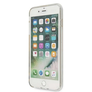 iPhone 7 / 8 Plus – Karl Lagerfeld Karl & Choupette dėklas - Permatomas 4