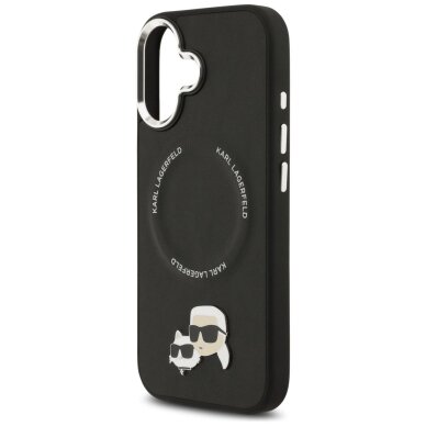 iPhone 17 Karl Lagerfeld Karl & Choupette Pins MagSafe dėklas – juodas 5 iPhone 17 Karl Lagerfeld Karl & Choupette Pins MagSafe dėklas – juodas 5