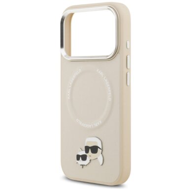iPhone 17 Pro Karl Lagerfeld Karl & Choupette Pins MagSafe dėklas – smėlinis 5 iPhone 17 Pro Karl Lagerfeld Karl & Choupette Pins MagSafe dėklas – smėlinis 5