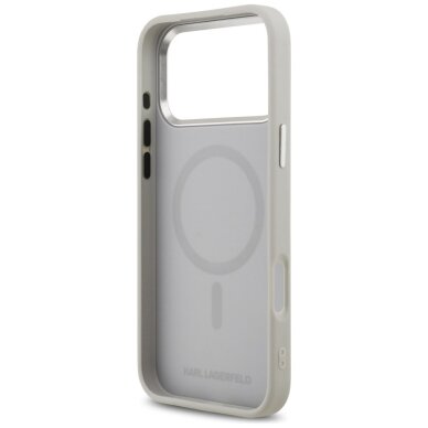 iPhone 17 Pro Max Karl Lagerfeld Karl & Choupette Pins MagSafe dėklas – pilkas 6 iPhone 17 Pro Max Karl Lagerfeld Karl & Choupette Pins MagSafe dėklas – pilkas 6