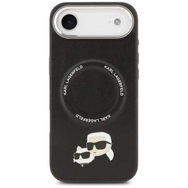 iPhone Air Karl Lagerfeld Karl & Choupette Pins MagSafe dėklas – juodas 2 iPhone Air Karl Lagerfeld Karl & Choupette Pins MagSafe dėklas – juodas 2