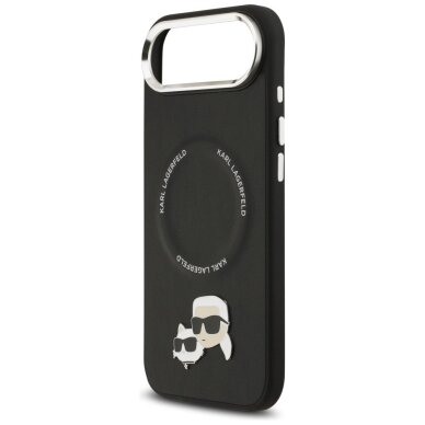 iPhone Air Karl Lagerfeld Karl & Choupette Pins MagSafe dėklas – juodas 5 iPhone Air Karl Lagerfeld Karl & Choupette Pins MagSafe dėklas – juodas 5