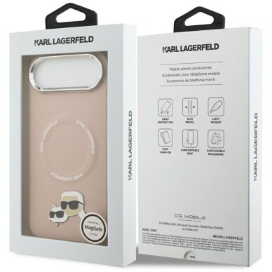 iPhone Air Karl Lagerfeld Karl & Choupette Pins MagSafe dėklas – rožinis 7 iPhone Air Karl Lagerfeld Karl & Choupette Pins MagSafe dėklas – rožinis 7