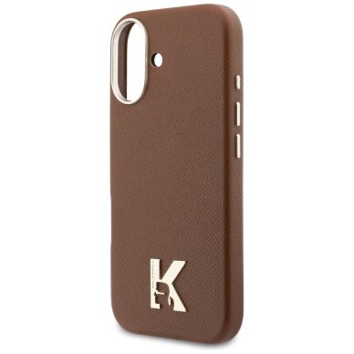 iPhone 17 Karl Lagerfeld Karl Head Logo MagSafe dėklas – rudas 5 iPhone 17 Karl Lagerfeld Karl Head Logo MagSafe dėklas – rudas 5