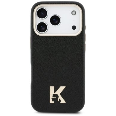 iPhone 17 Pro Karl Lagerfeld Karl Head Logo MagSafe dėklas – juodas 2 iPhone 17 Pro Karl Lagerfeld Karl Head Logo MagSafe dėklas – juodas 2