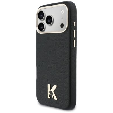 iPhone 17 Pro Max Karl Lagerfeld Karl Head Logo MagSafe dėklas – juodas 1