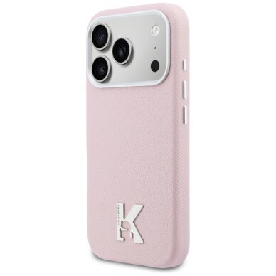 iPhone 17 Pro Karl Lagerfeld Karl Head Logo MagSafe dėklas – rožinis 1 iPhone 17 Pro Karl Lagerfeld Karl Head Logo MagSafe dėklas – rožinis 1