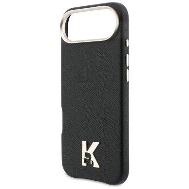 iPhone Air Karl Lagerfeld Karl Head Logo MagSafe dėklas – juodas 5