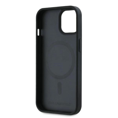 Dėklas Karl Lagerfeld Karl Head MagSafe  iPhone 15 Plus - Juodas 6