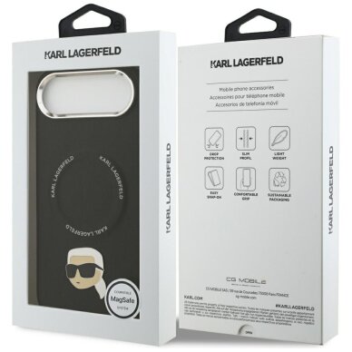 iPhone Air Karl Lagerfeld Karl Pin MagSafe dėklas – juodas 7 iPhone Air Karl Lagerfeld Karl Pin MagSafe dėklas – juodas 7