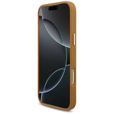 iPhone 17 Pro Max Karl Lagerfeld Karl Script Logo dėklas – rudas 4