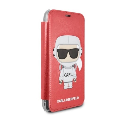 Karl Lagerfeld Karl Space Cosmonaut iPhone X/XS Dėklas - Raudonas 3