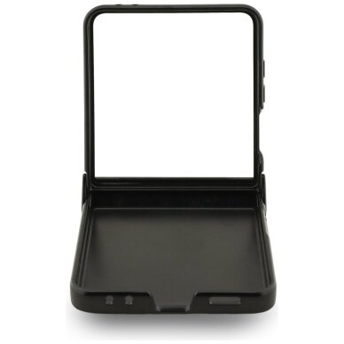 Samsung Galaxy Z Flip7 Karl Lagerfeld Karl & Choupette Pins MagSafe dėklas – juodas 6